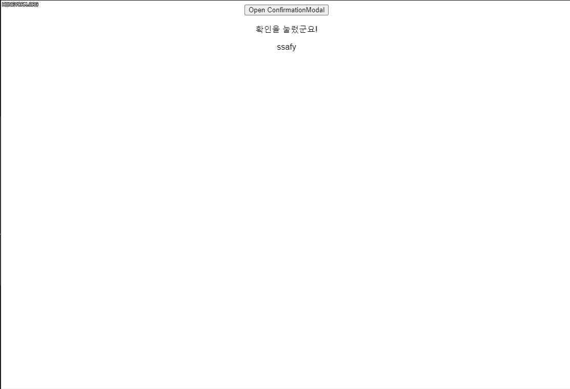 Confirmation Modal (with. vue 3)