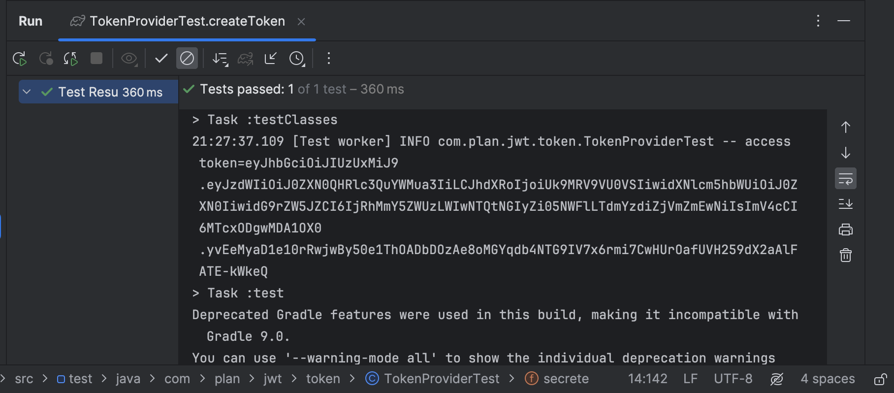 Spring Security + JWT를 통한 회원가입 및 로그인 구현 (3) - JWT 토큰 구현