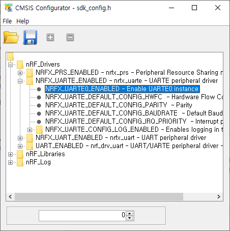 CMSIS Configuration Wizard Embedded Studio 적용 및 편집