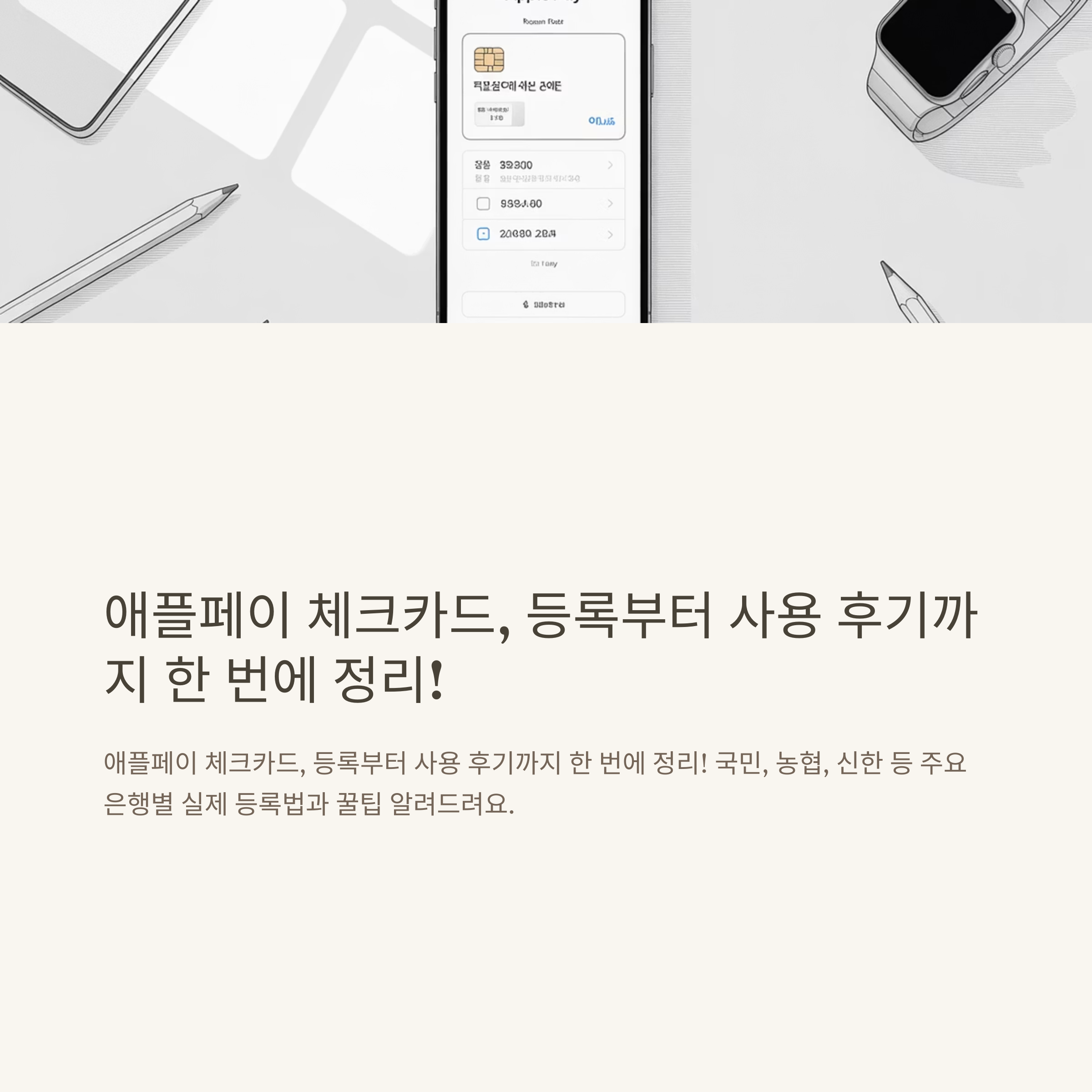 농협카드 등록방법