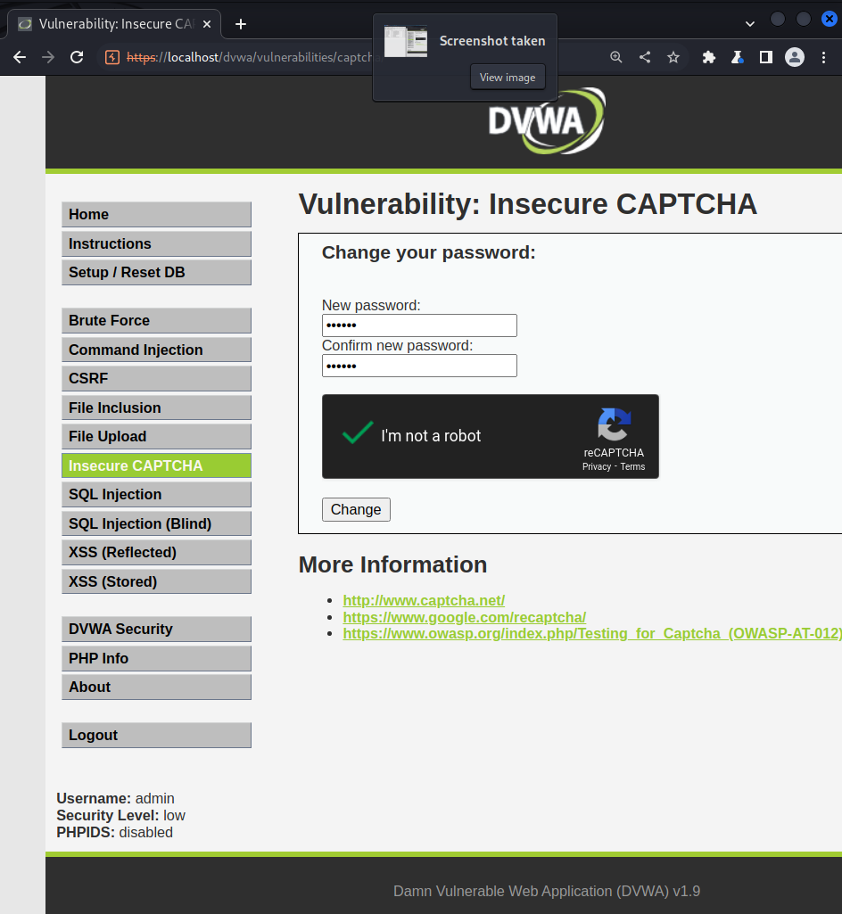웹해킹 스터디(5) - CAPTCHA 공격