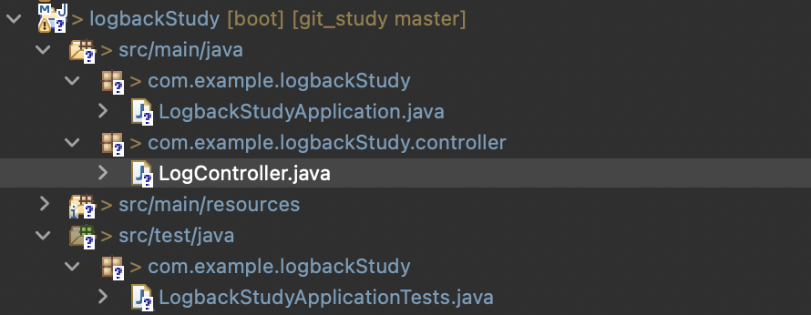 Springboot LogBack 설정하기