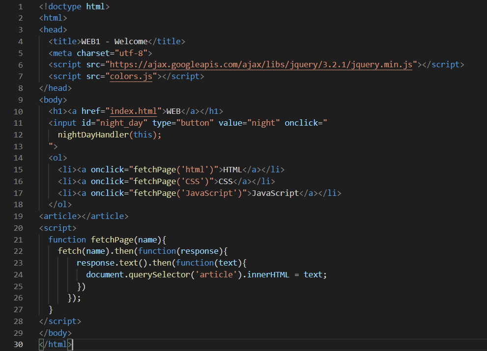 JavaScript-Ajax