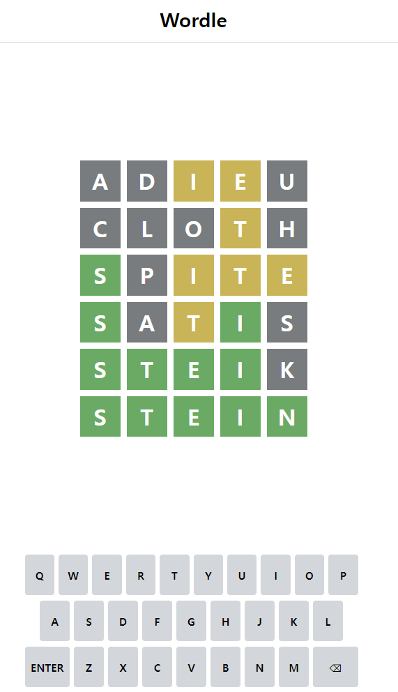 Wordle Clone Project 3일차