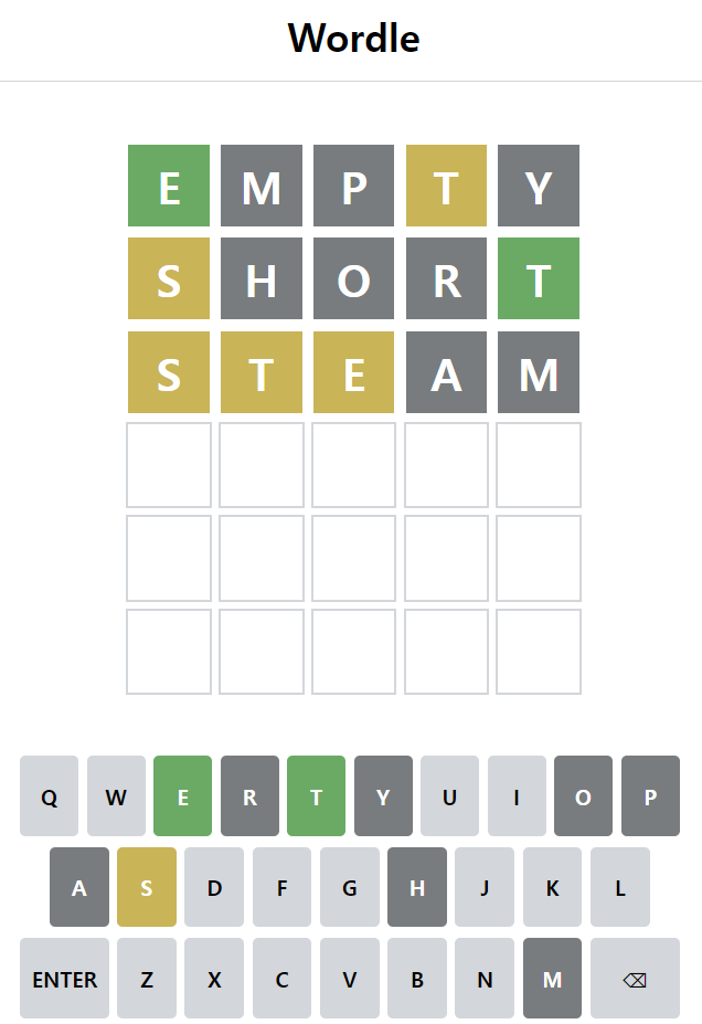 Wordle Clone Project 4일차