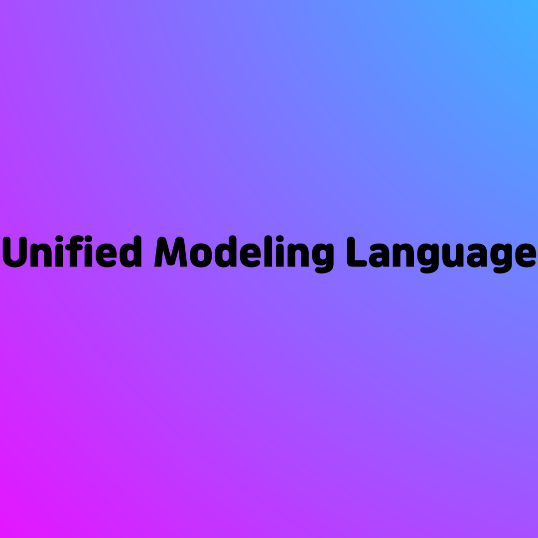 What Is Umlunified Modeling Language 7948