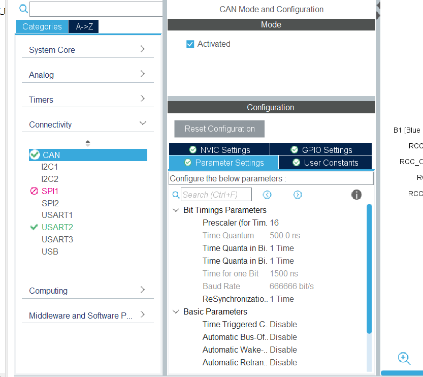 Baud Rate Configuration