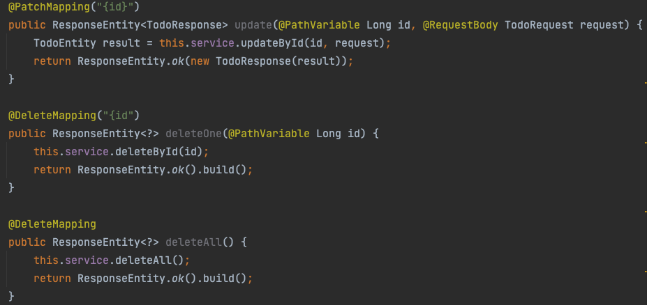Spring Boot To Do List - 1
