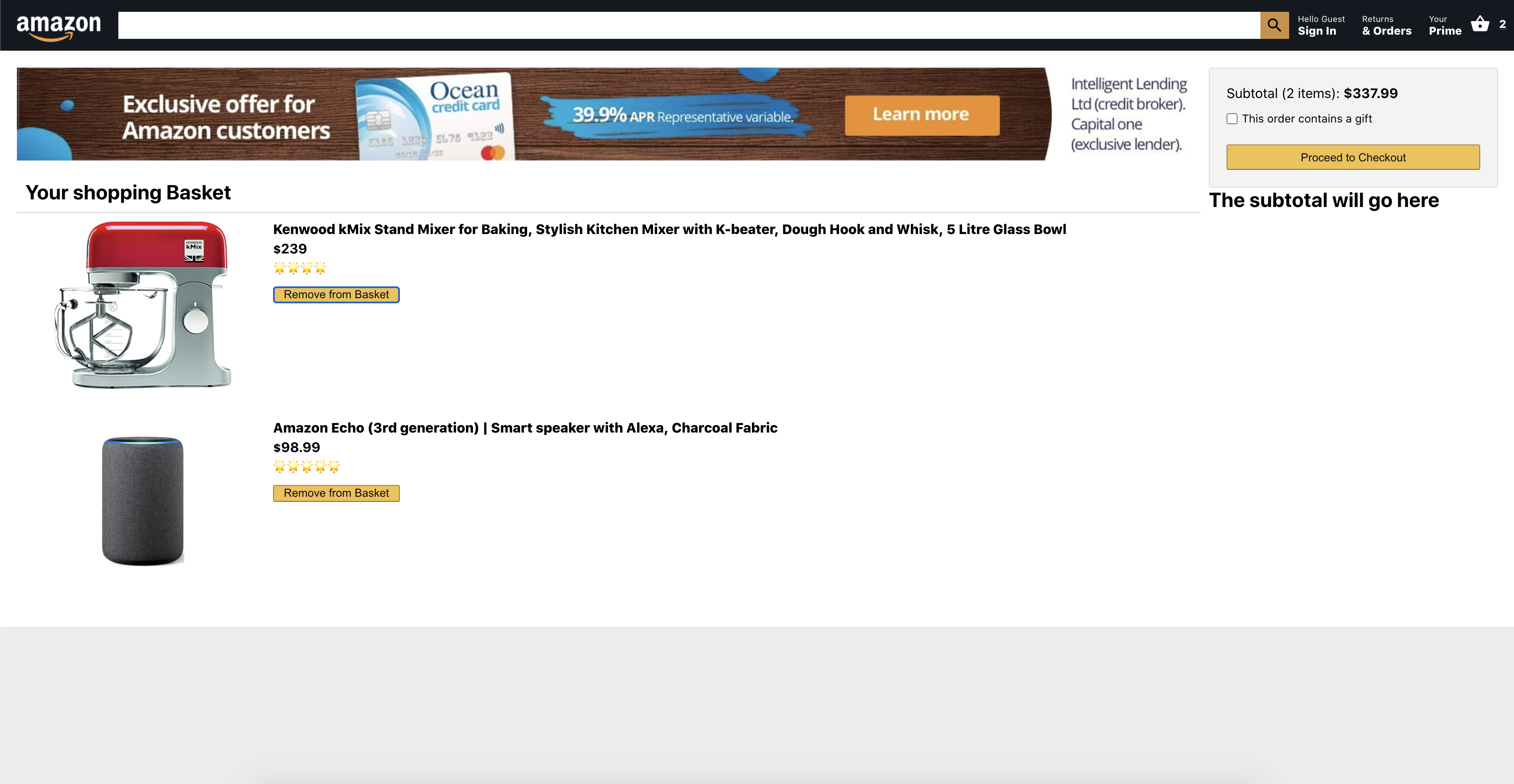 Amazon-clone with Clever Programmer [DAY-2]