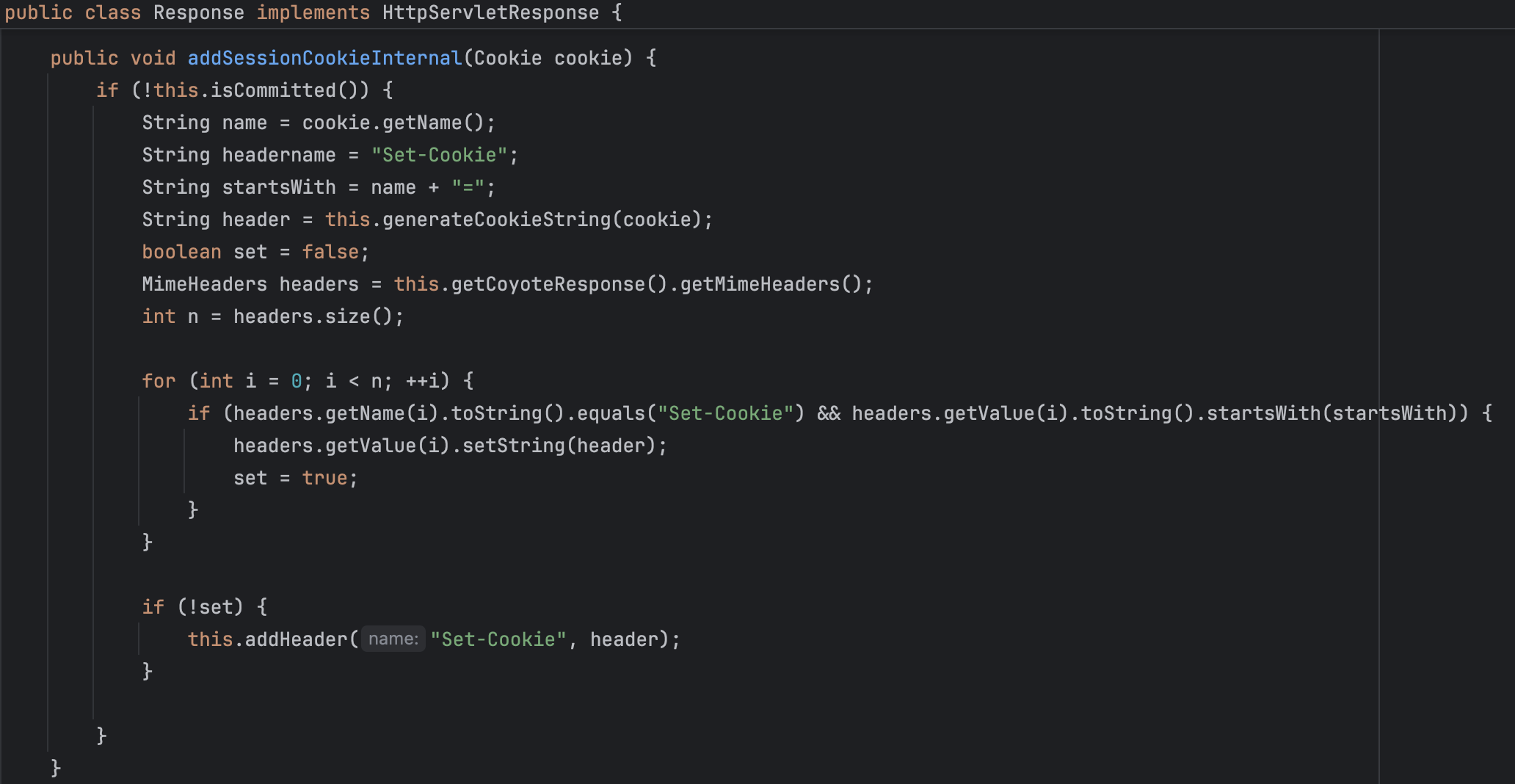 Response.addSessionCookieInternal()