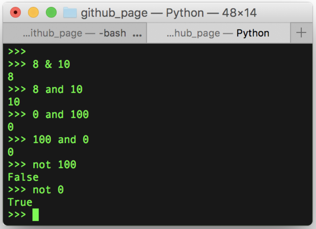 Python 연산자