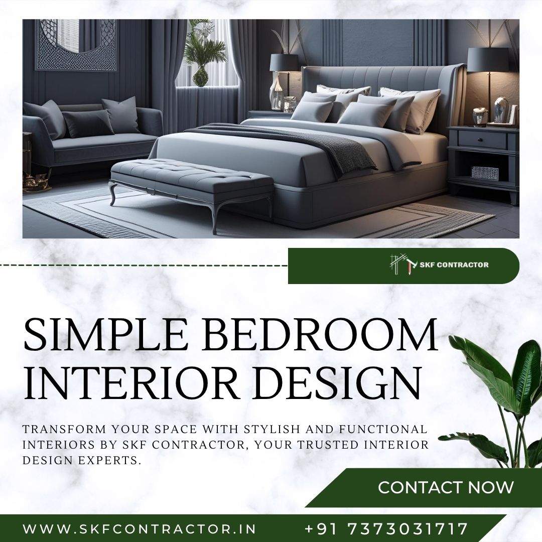 Budget-Friendly Simple Bedroom Interior Design
