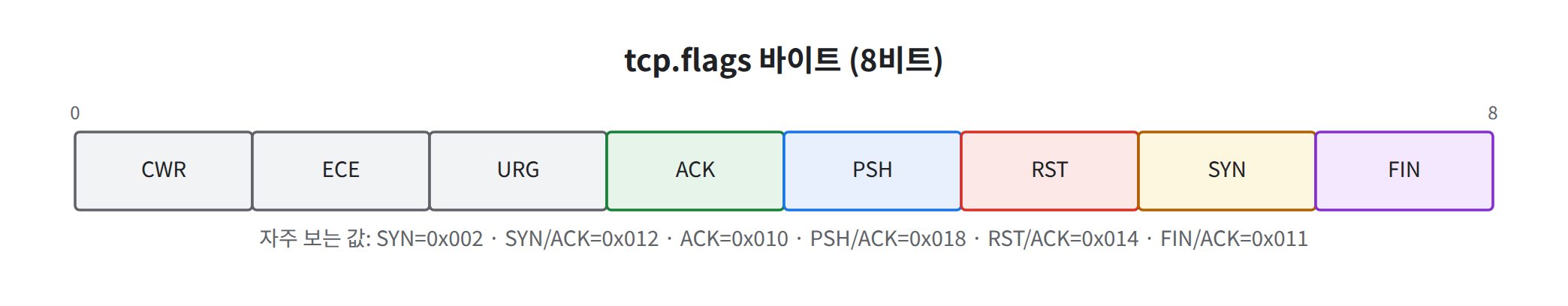 TCP 플래그