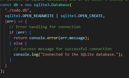 Next sqlite3 오류 해결하기
