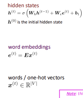 Lecture 6: Language Models and RNN