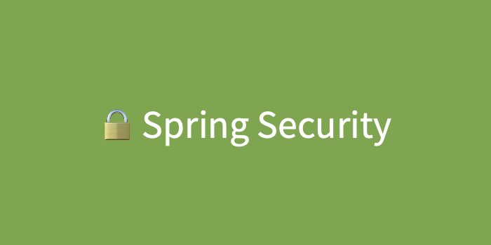 [SpringBoot] 🔒 Spring Security