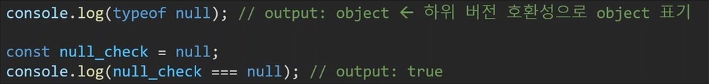 [JavaScript] 자료형