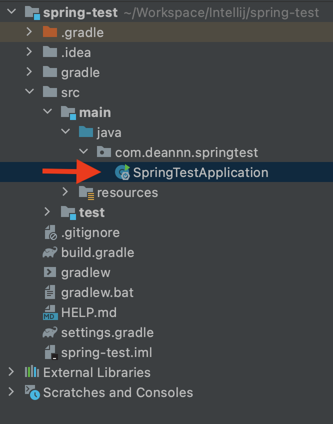 [Spring] IntelliJ Springboot 프로젝트 생성 및 실행