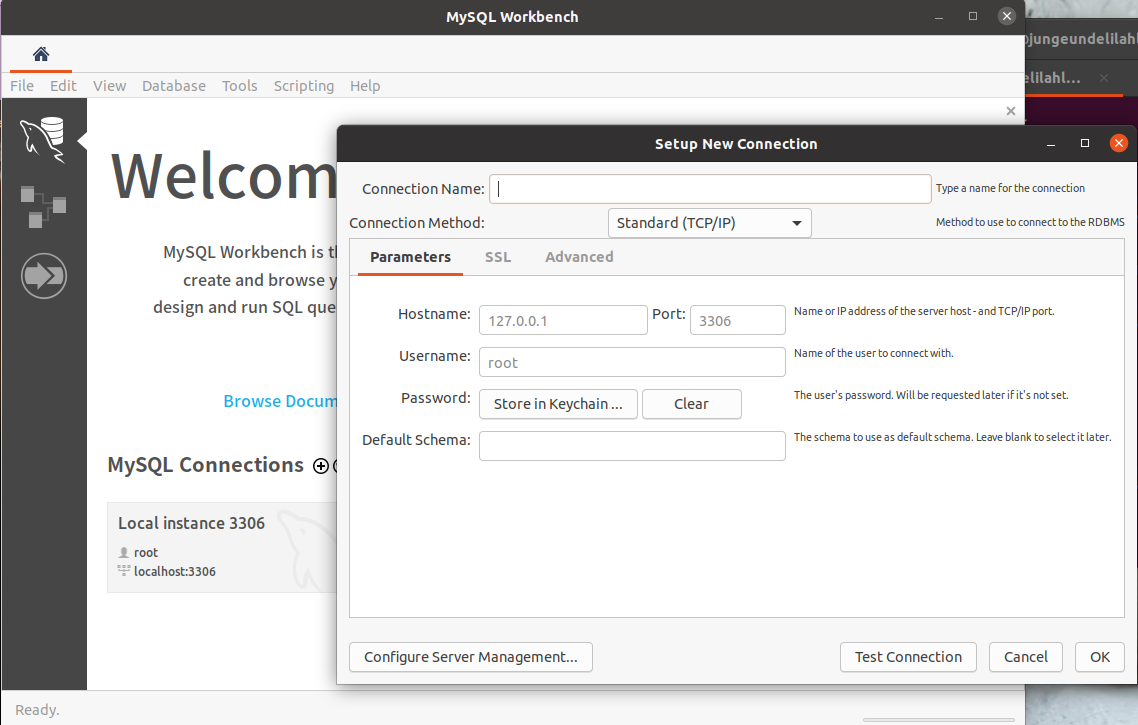 [DB] GUI - Workbench
