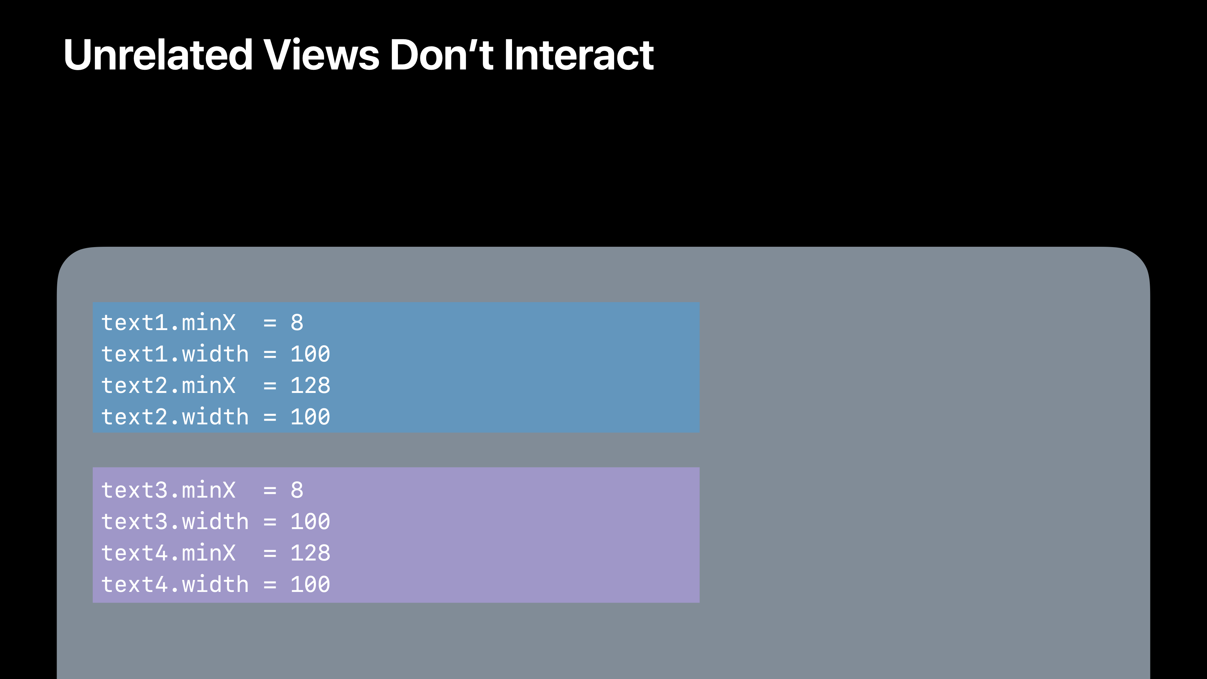 [WWDC] High Performance Auto Layout