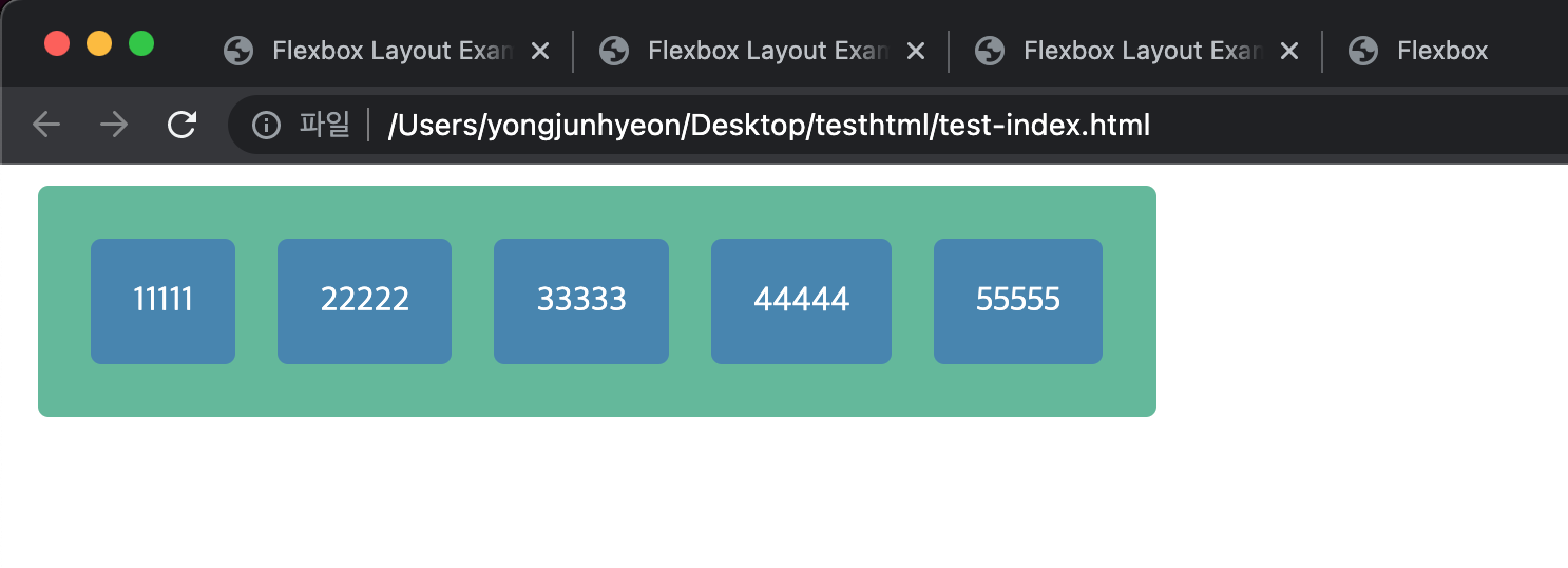 Serial Number Flex Box Flexbox Layout