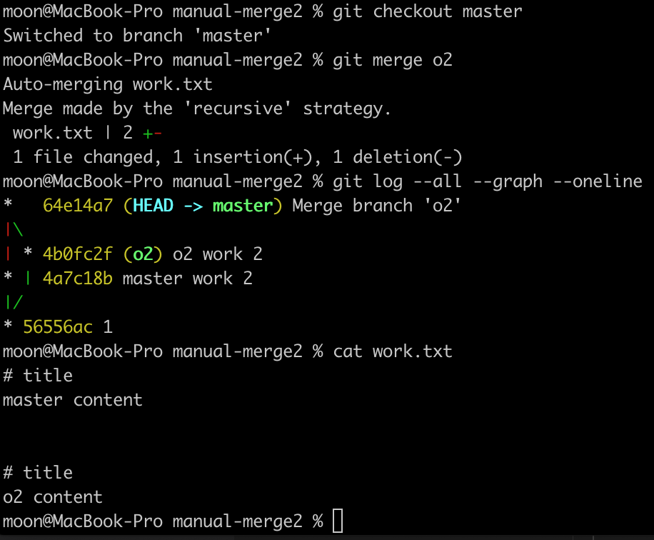 Git CLI - Branch & Conflict