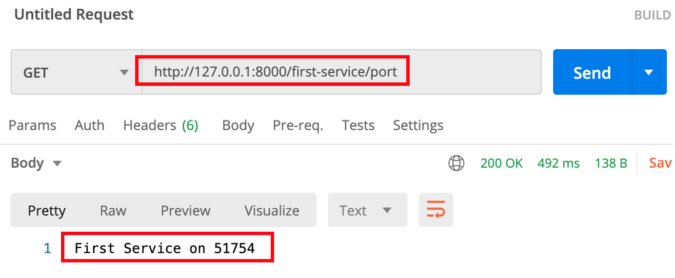 🌱 Spring Cloud - API Gateway Service (Load Balancing) 🌱