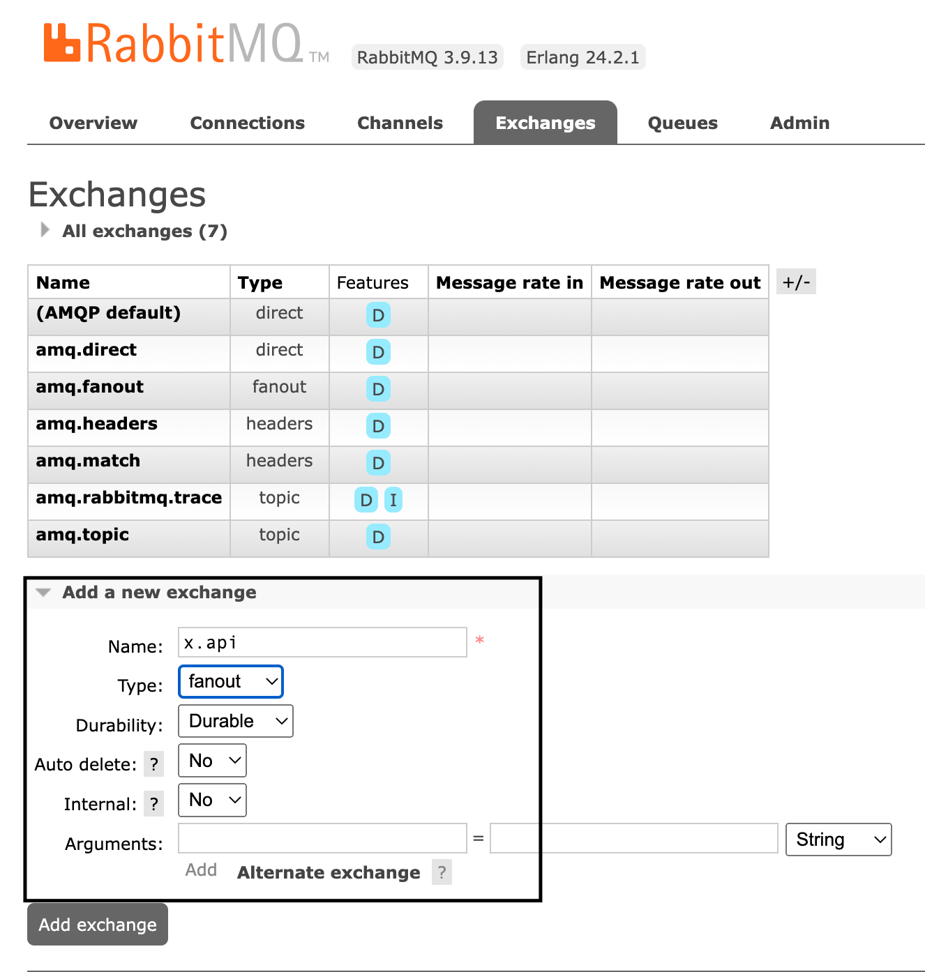 [RabbitMQ] Postman으로 RabbitMQ API 호출 테스트