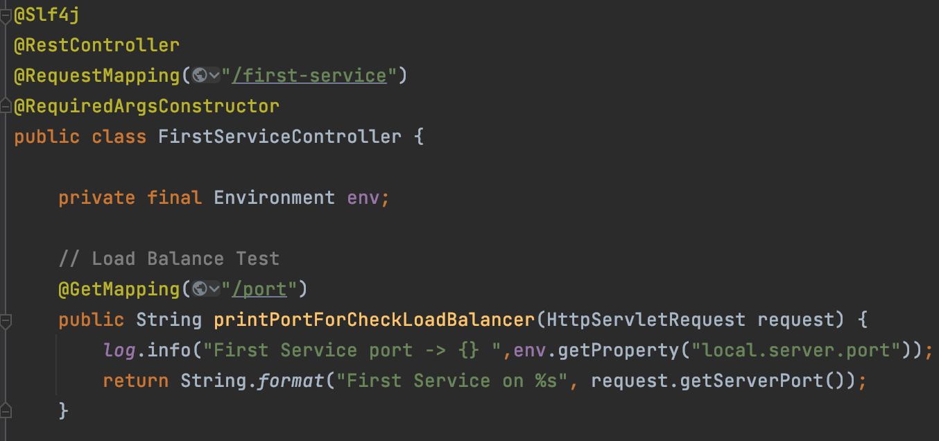 🌱 Spring Cloud - API Gateway Service (Load Balancing) 🌱