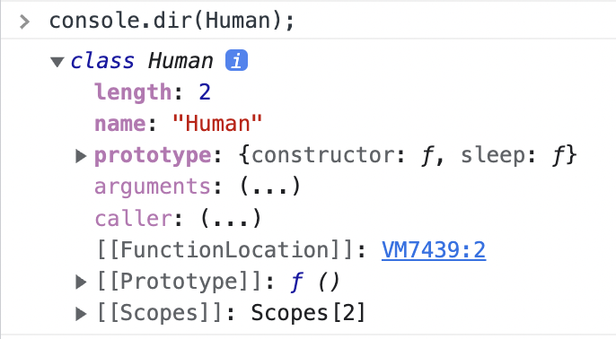 console.dir(Human)