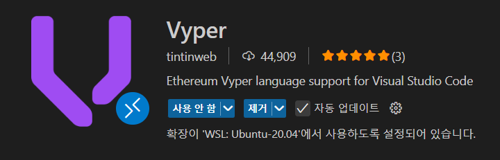 vyper plugin