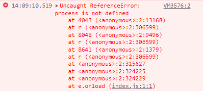 Error] Uncaught Referenceerror