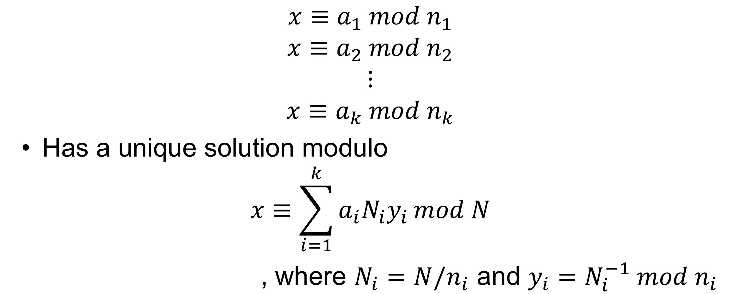 2 Number Theory 2-number-theory