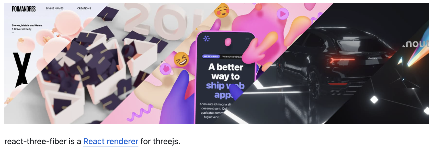 react renderer for threejs