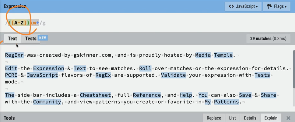 JavaScript Level up - ch.6 정규표현식 (1) ~ (3)
