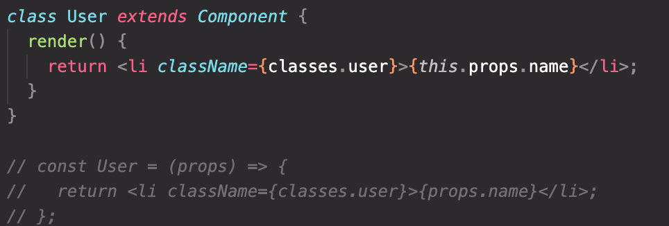 React - Class-based Components