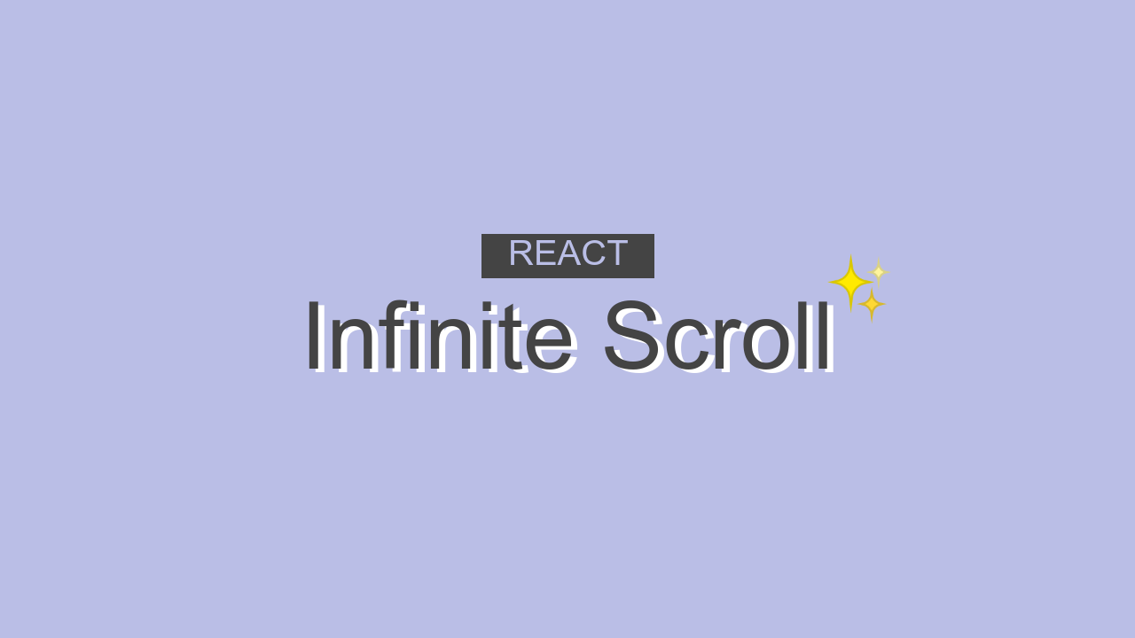 react-infinite-scroll