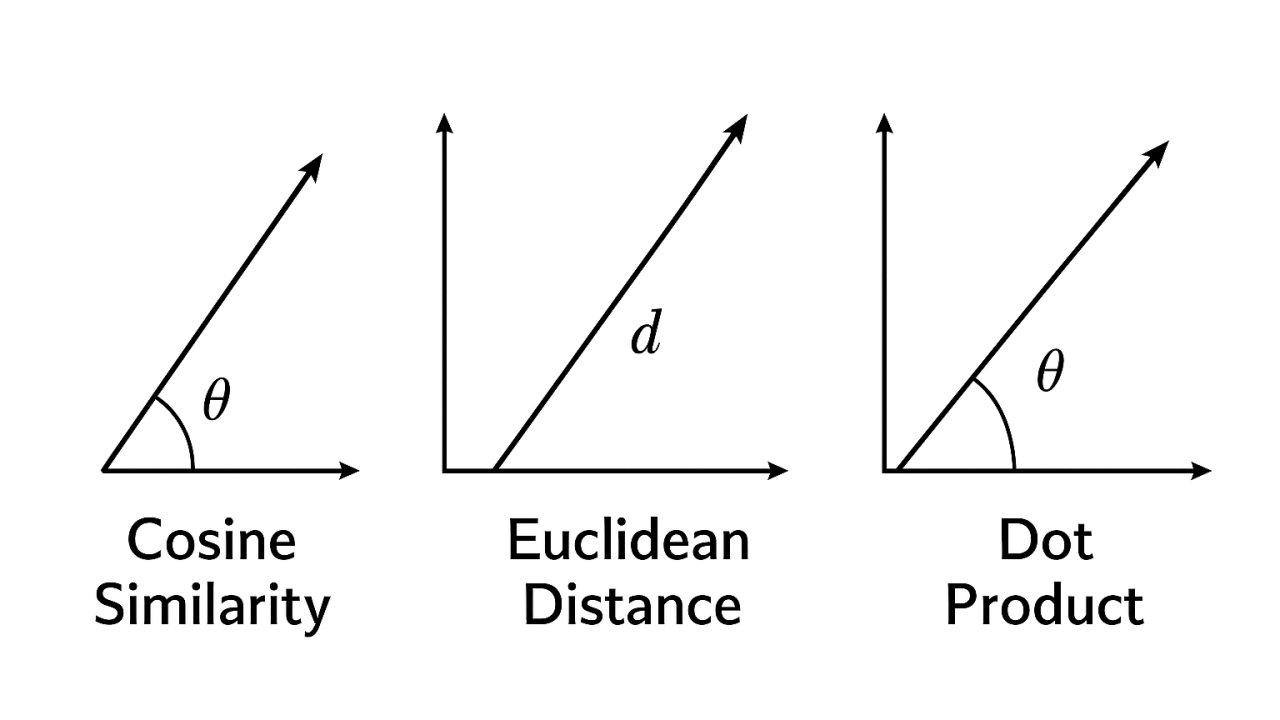 https://www.linkedin.com/pulse/cosine-similarity-vs-euclidean-distance-dot-product-which-arun-ohm-ormic?tl=ko&originalSubdomain=kr