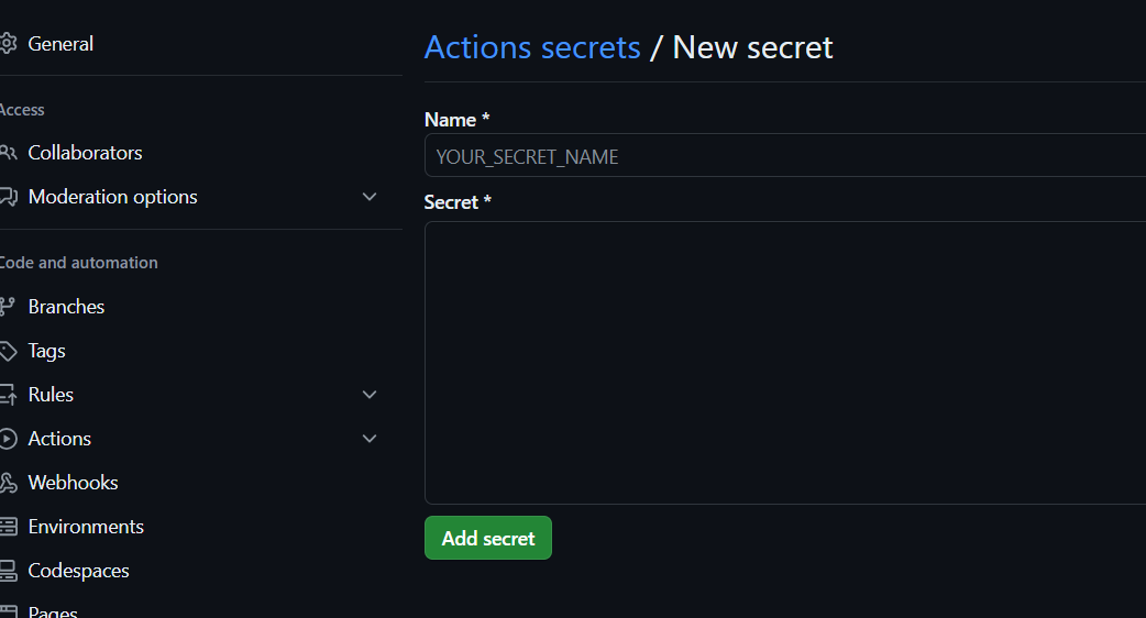 Github Action