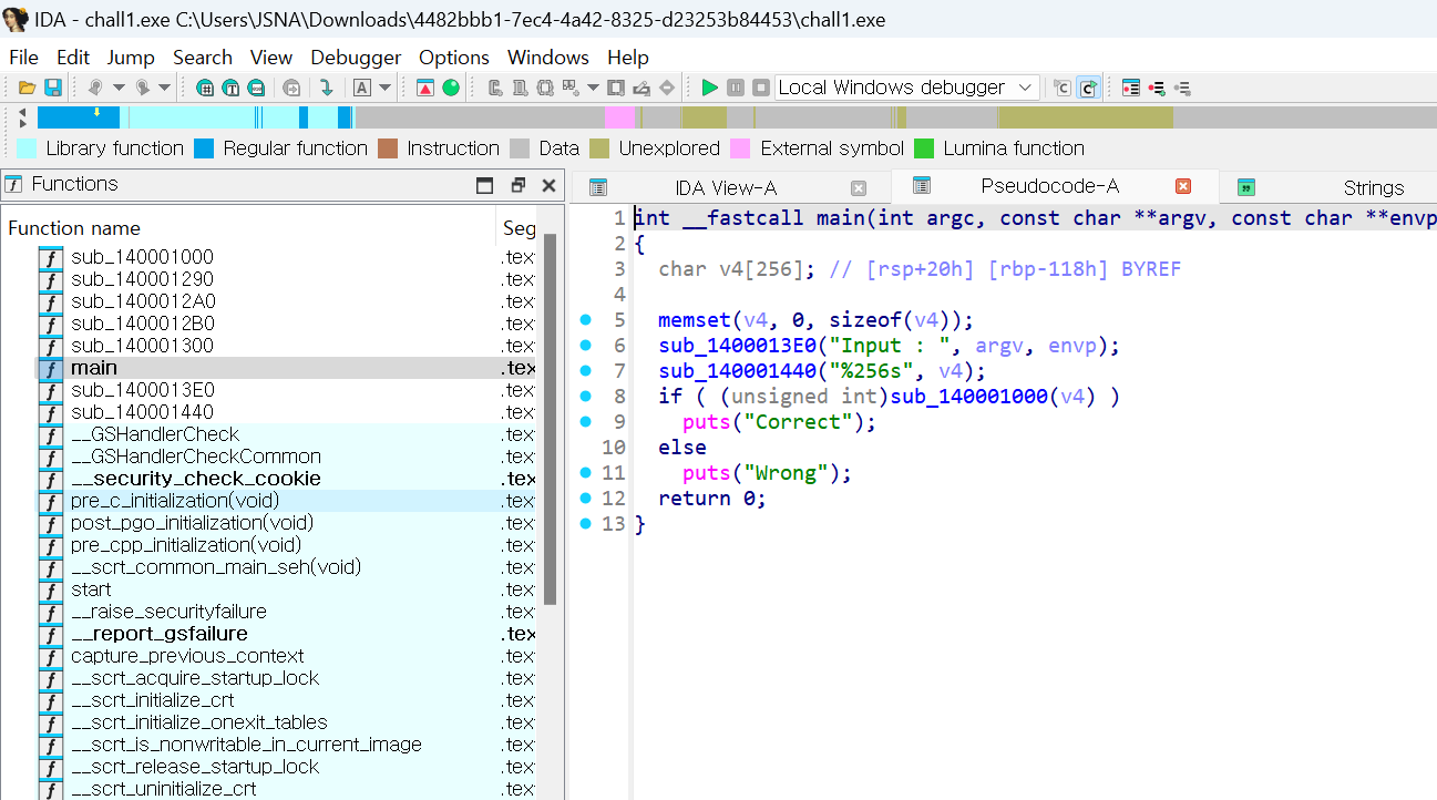 [dreamhack 0] rev-basic-1