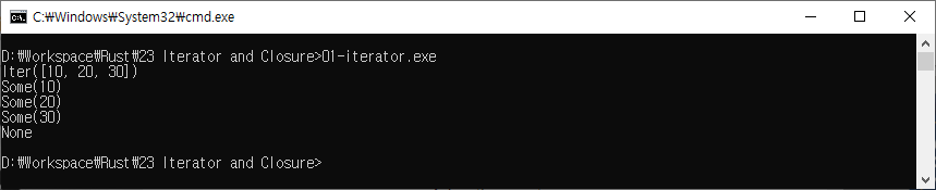 Rust - Iterator and Closure