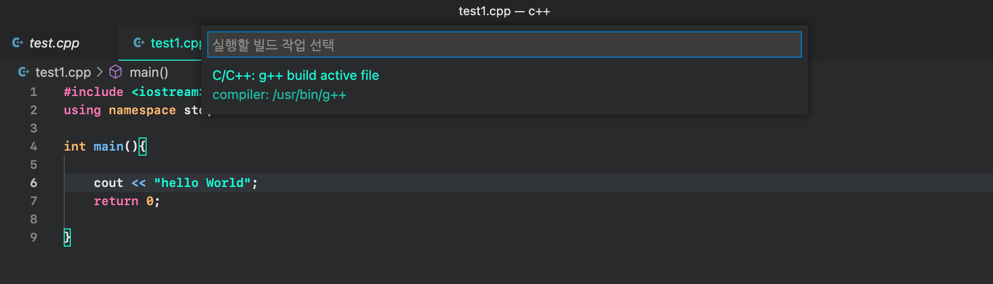 [MAC] VS CODE SETTING
