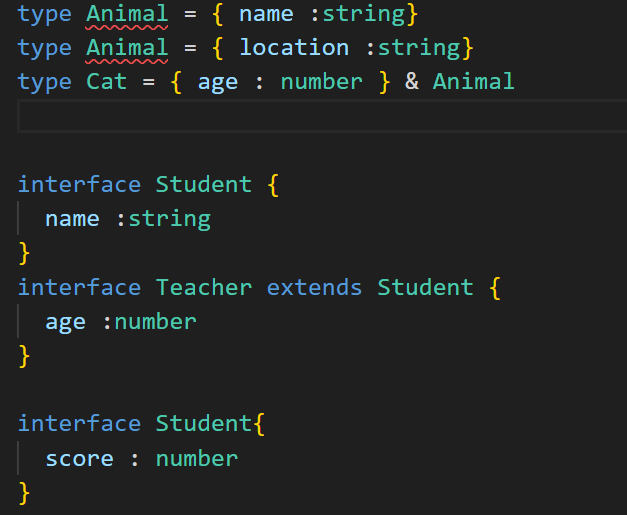 TypeScript Object에 타입 지정하는 interface