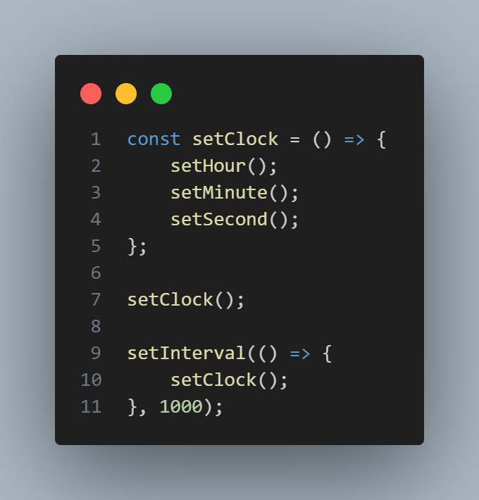 setInterval