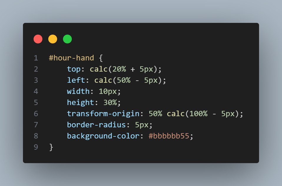 hour-hand