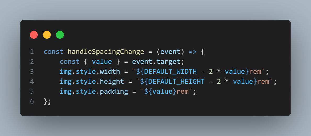 handleSpacingChange