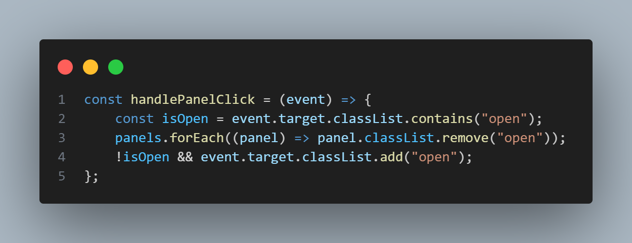 handlePanelClick