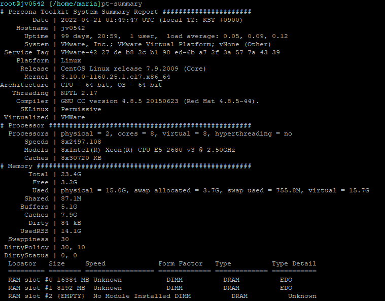 mariadb-percona-toolkit