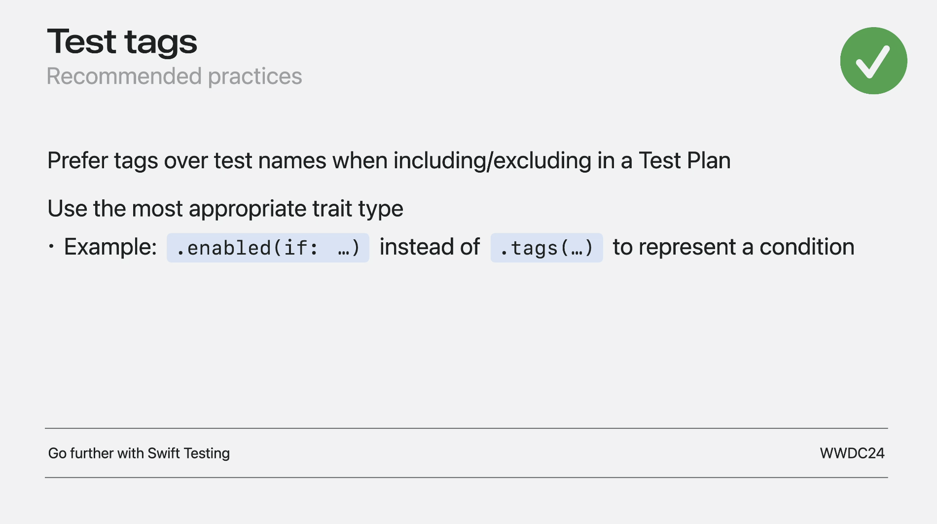 WWDC2024 - Meet Swift Testing 한글 번역