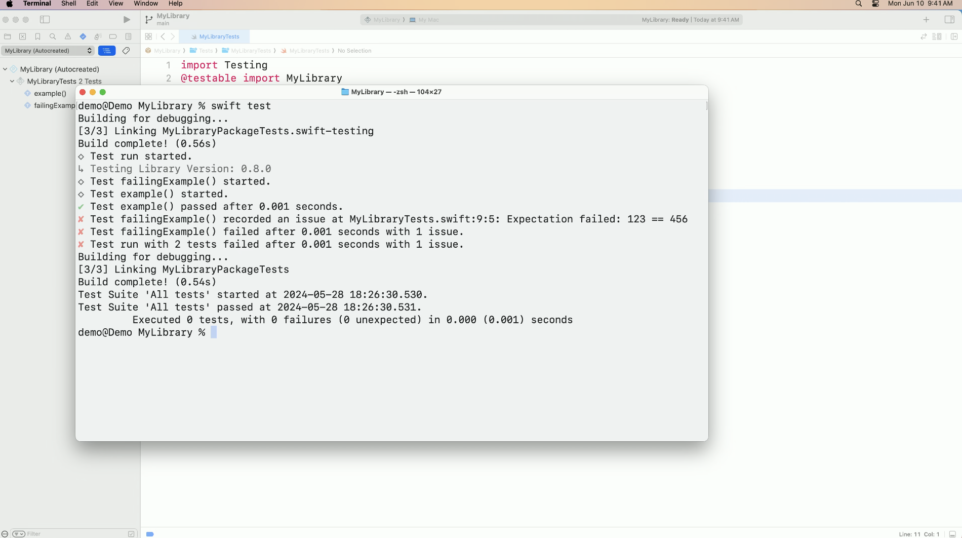 WWDC2024 - Meet Swift Testing 한글 번역